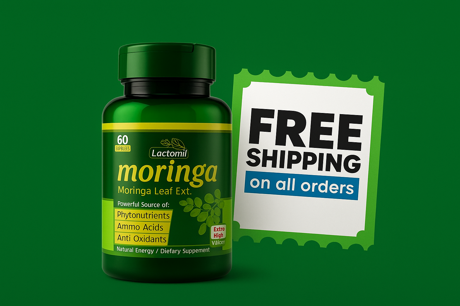 Lactomil Moringa + Free General Diet Plan For Weight Loss