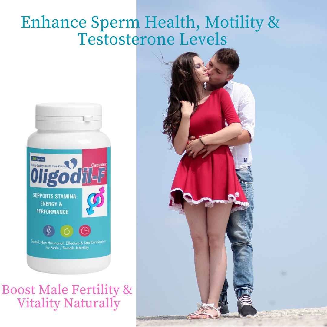 Oligodil F Capsule 30s – Male Fertility & Vitality Support | Tribulus Terrestris & Ginkgo Biloba