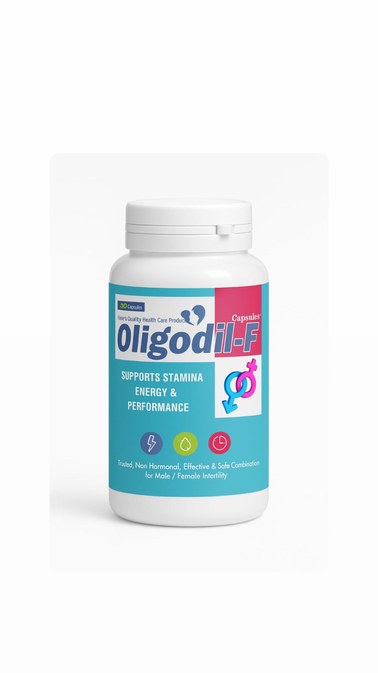 Oligodil F Capsule 30s – Male Fertility & Vitality Support | Tribulus Terrestris & Ginkgo Biloba