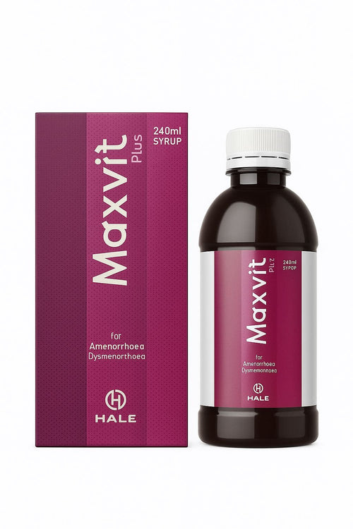 Maxvit Plus Syrup 240ml – For Amenorrhoea & Dysmenorrhoea Relief